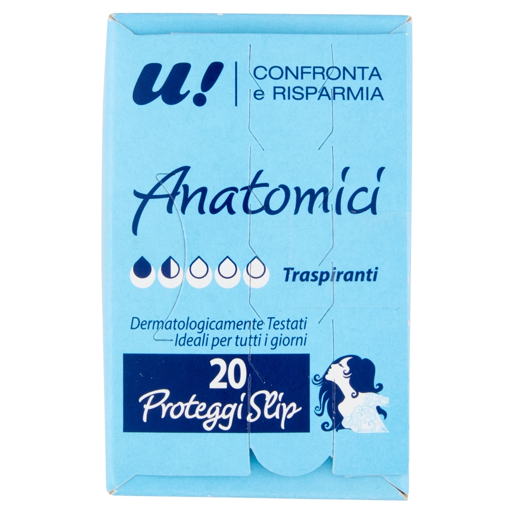 20 Proteggi Slip Anatomici U! Confronta e Risparmia
